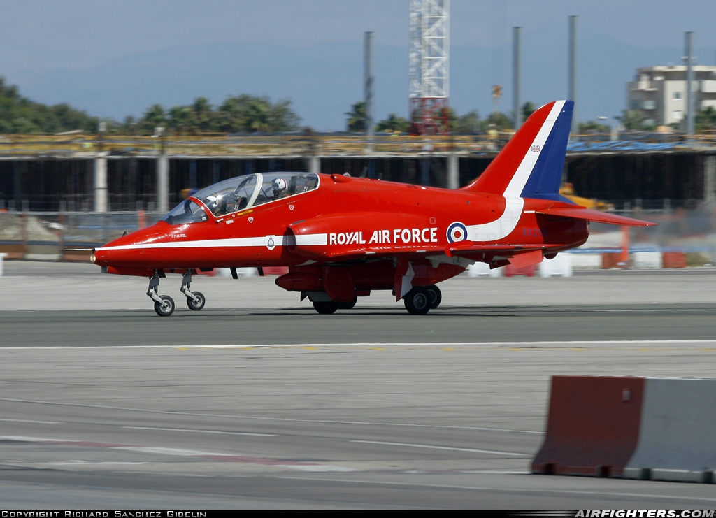 UK - Air Force British Aerospace Hawk T.1A XX266 at Gibraltar - North Front (GIB / LXGB), Gibraltar
