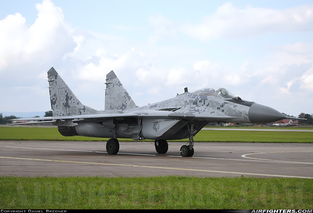 Slovakia - Air Force Mikoyan-Gurevich MiG-29AS 0619 at Hradec Kralove (LKHK), Czech Republic