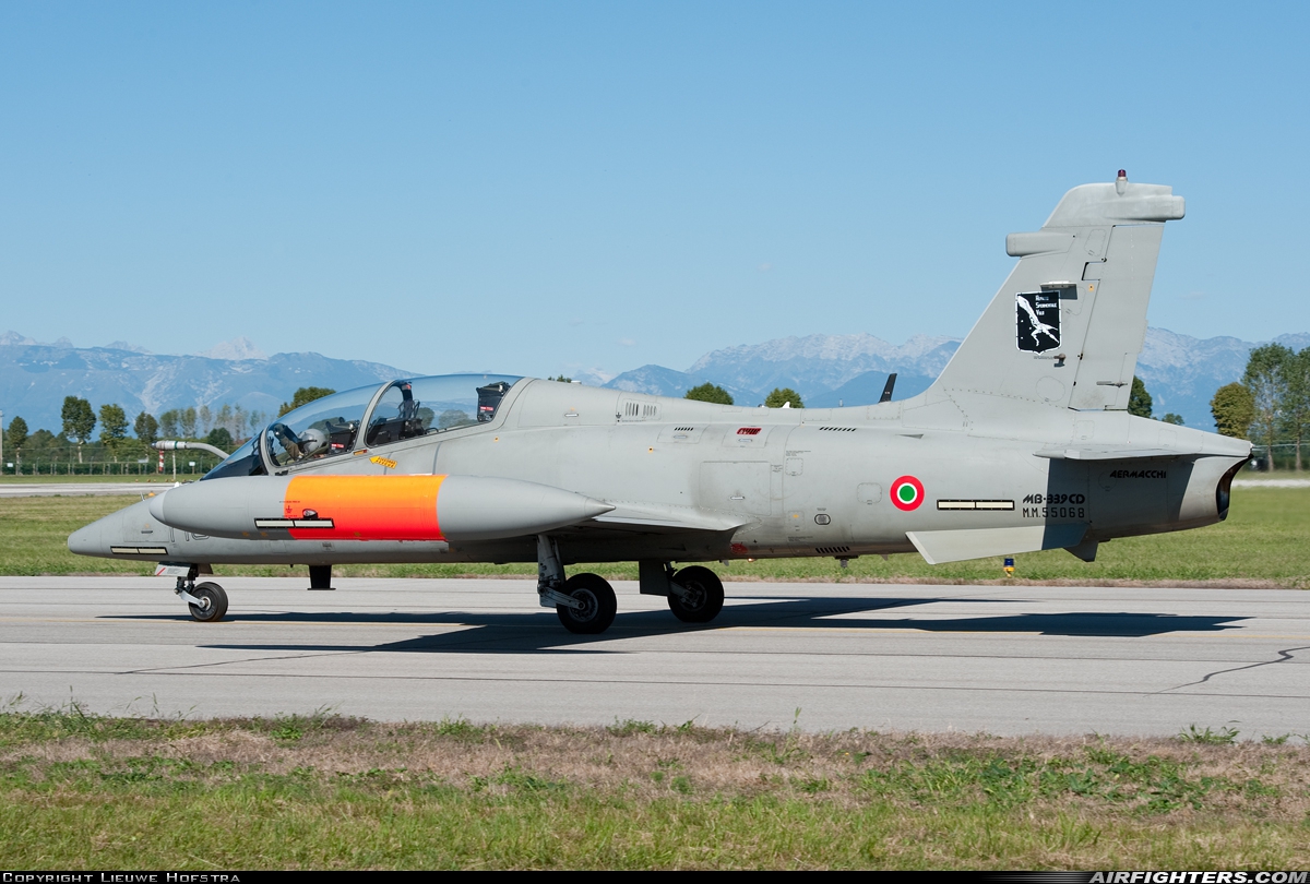 Italy - Air Force Aermacchi MB-339CD MM55068 at Rivolto (LIPI), Italy