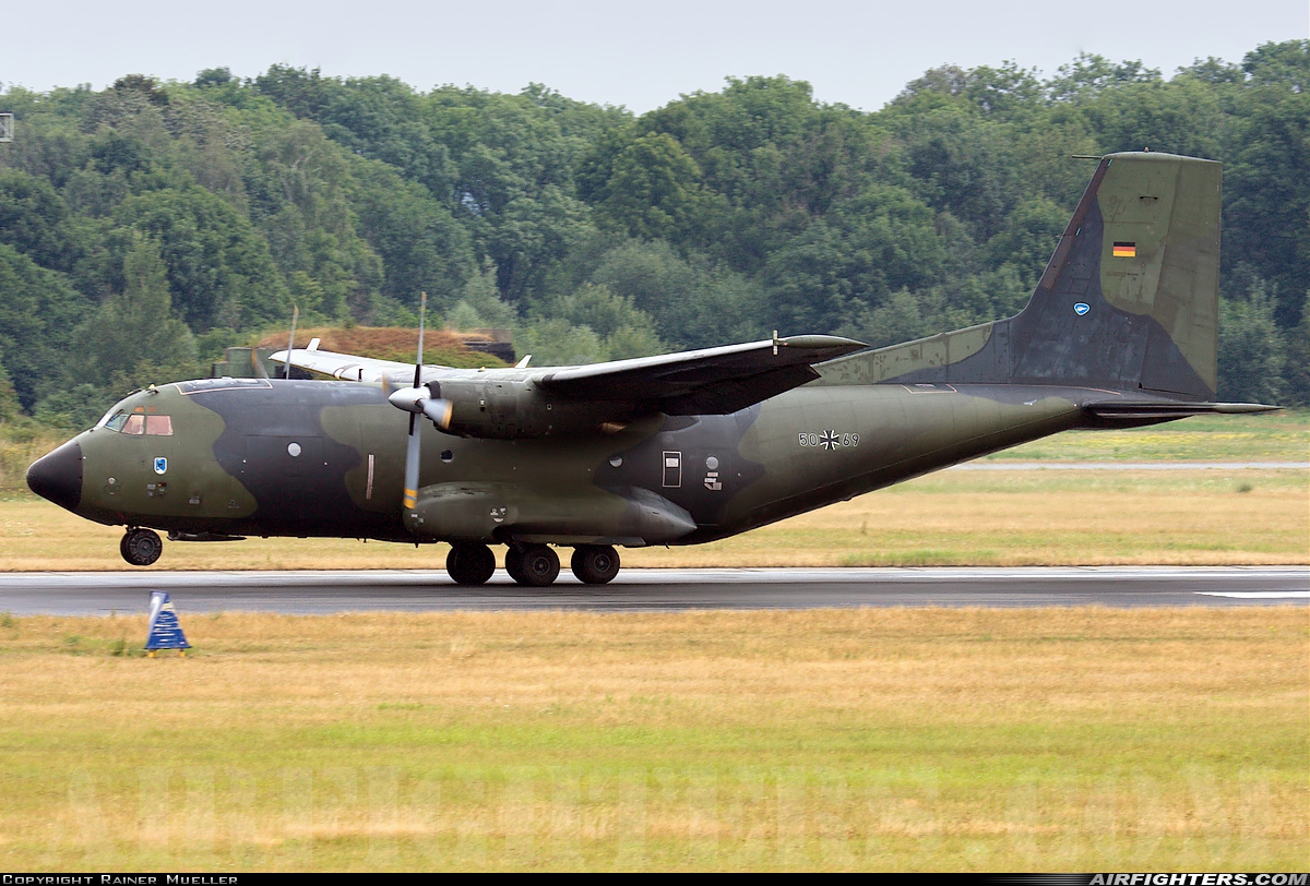 Germany - Air Force Transport Allianz C-160D 50+69 at Rostock - Laage (RLG / ETNL), Germany