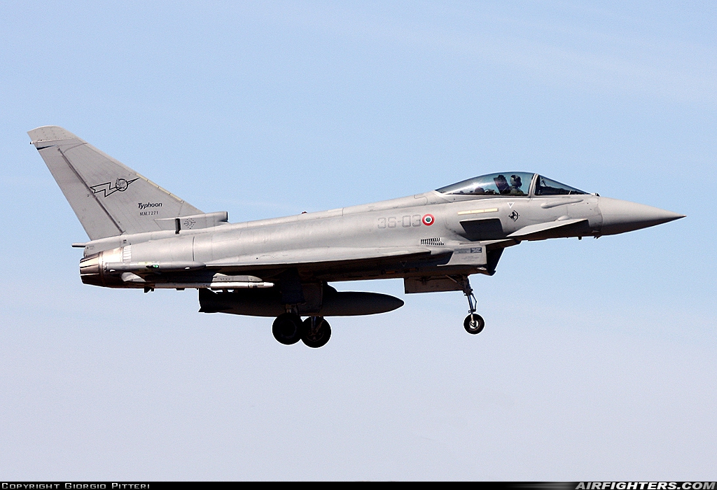 Italy - Air Force Eurofighter F-2000A Typhoon (EF-2000S) MM7271 at Decimomannu - (DCI / LIED), Italy