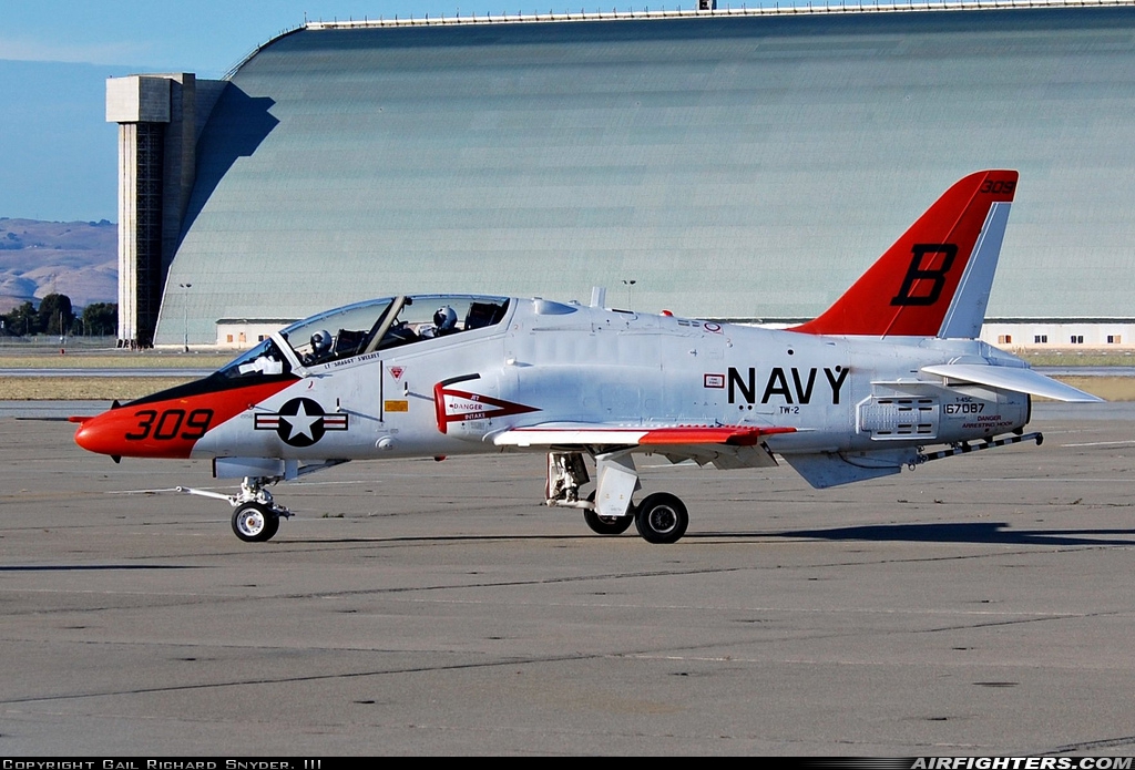 USA - Navy McDonnell Douglas T-45C Goshawk 167087 at Mountain View - Moffett Federal Airfield (NAS) (NUQ / KNUQ), USA