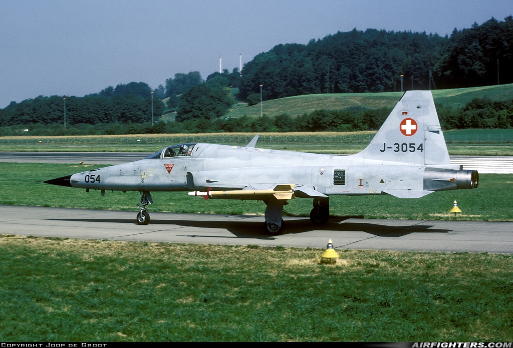 Switzerland - Air Force Northrop F-5E Tiger II J-3054 at Dubendorf (LSMD), Switzerland