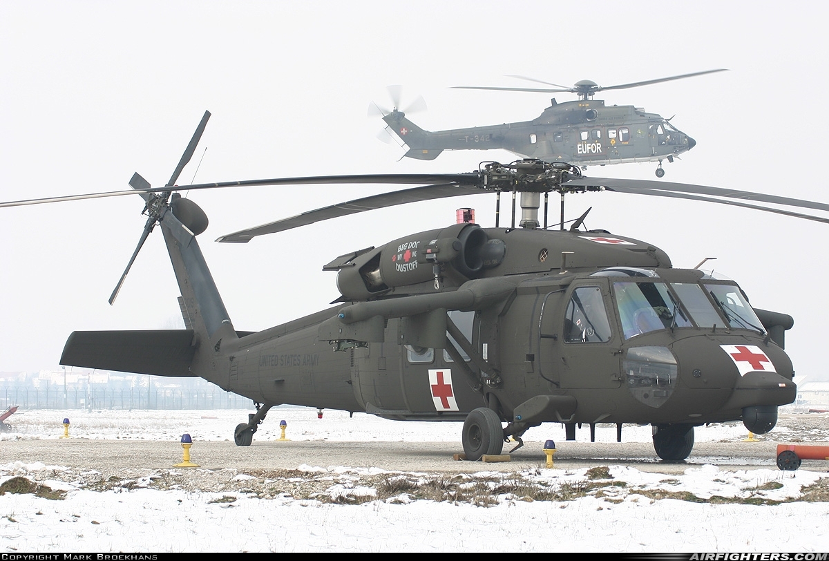 USA - Army Sikorsky HH-60L Black Hawk (S-70A) 04-27019 at Sarajevo - Butmir (SJJ / LQSA), Bosnia and Herzegovina