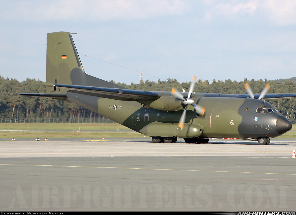Germany - Air Force Transport Allianz C-160D 50+78 at Nuremberg (NUE / EDDN), Germany