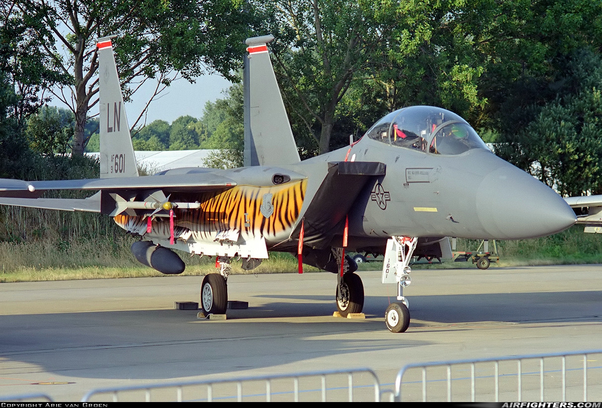USA - Air Force McDonnell Douglas F-15E Strike Eagle 91-0601 at Leeuwarden (LWR / EHLW), Netherlands