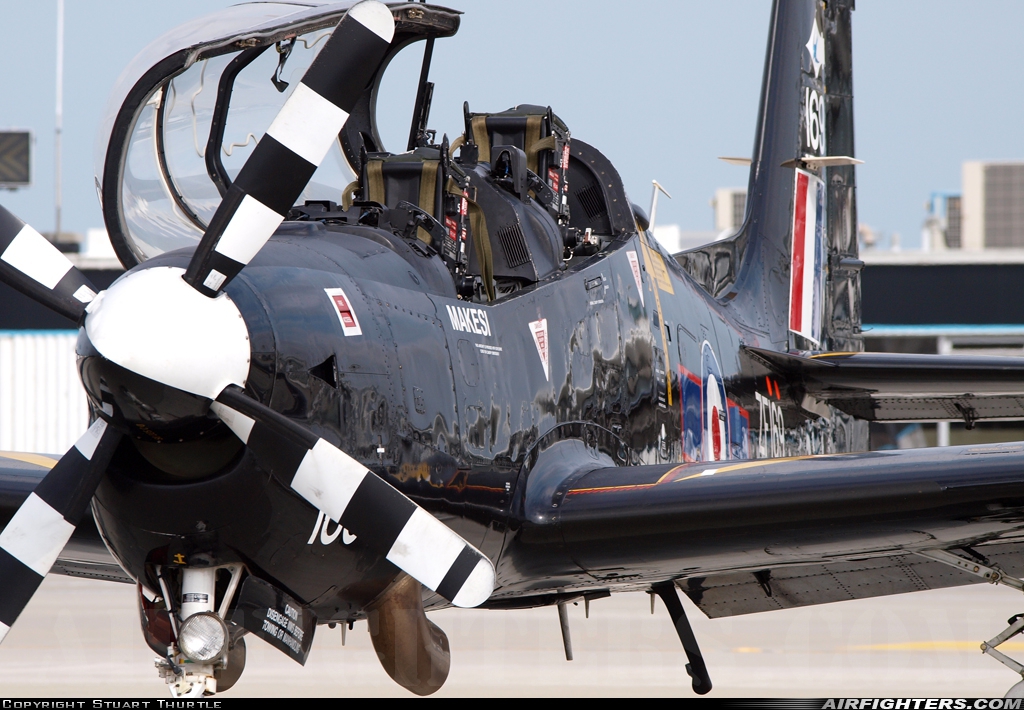 UK - Air Force Short Tucano T1 ZF169 at Jersey (- States) (JER / EGJJ), UK