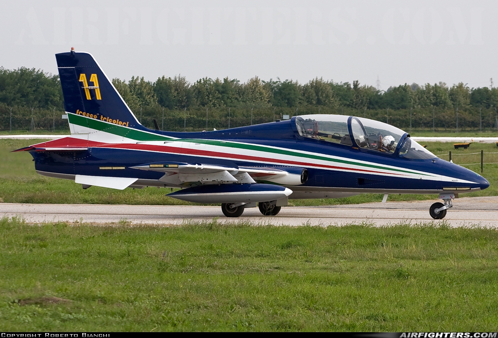 Italy - Air Force Aermacchi MB-339PAN MM54517 at Verona - Villafranca (Valerio Catullo) (VRN / LIPX), Italy