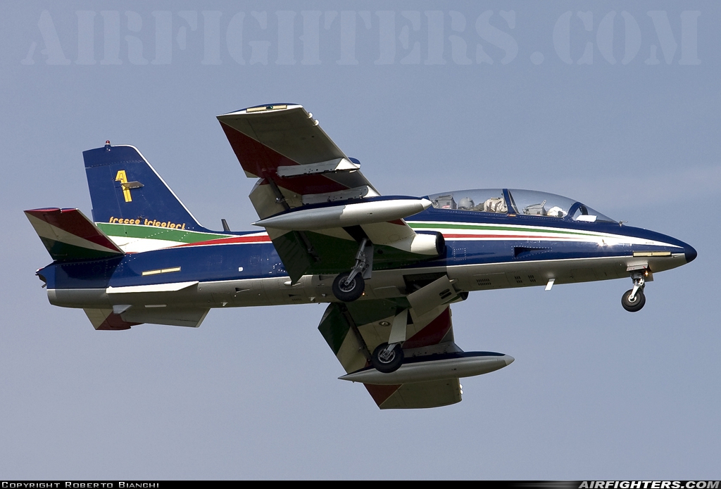 Italy - Air Force Aermacchi MB-339PAN MM54551 at Verona - Villafranca (Valerio Catullo) (VRN / LIPX), Italy