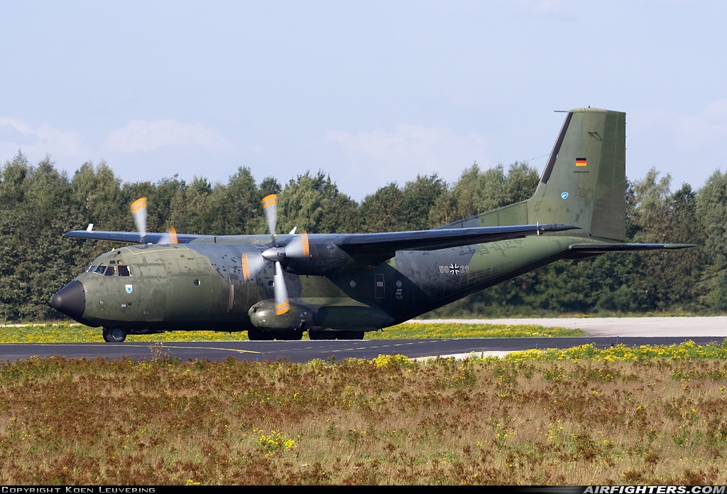 Germany - Air Force Transport Allianz C-160D 50+29 at Eindhoven (- Welschap) (EIN / EHEH), Netherlands