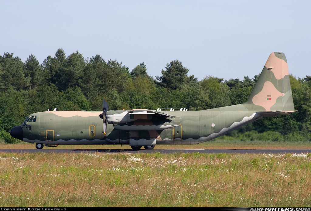 Portugal - Air Force Lockheed C-130H-30 Hercules (L-382) 16806 at Eindhoven (- Welschap) (EIN / EHEH), Netherlands
