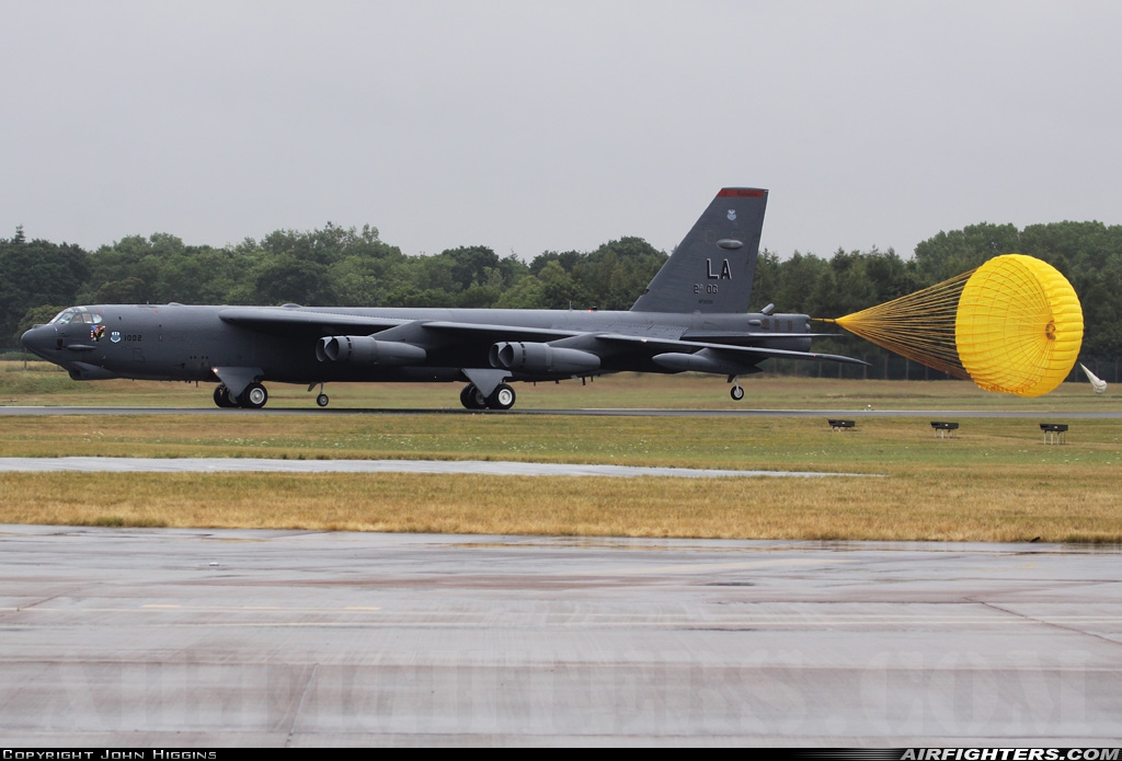 USA - Air Force Boeing B-52H Stratofortress 61-0002 at Fairford (FFD / EGVA), UK