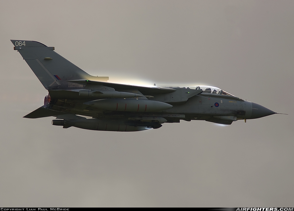 UK - Air Force Panavia Tornado GR4(T) ZA598 at Leuchars (St. Andrews) (ADX / EGQL), UK