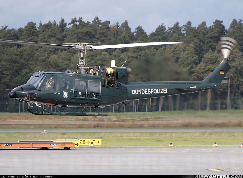 Germany - Bundespolizei Bell 212 D-HHPP at Nuremberg (NUE / EDDN), Germany