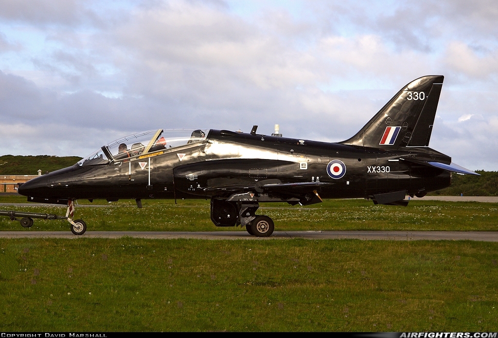UK - Air Force British Aerospace Hawk T.1A XX330 at Valley (EGOV), UK