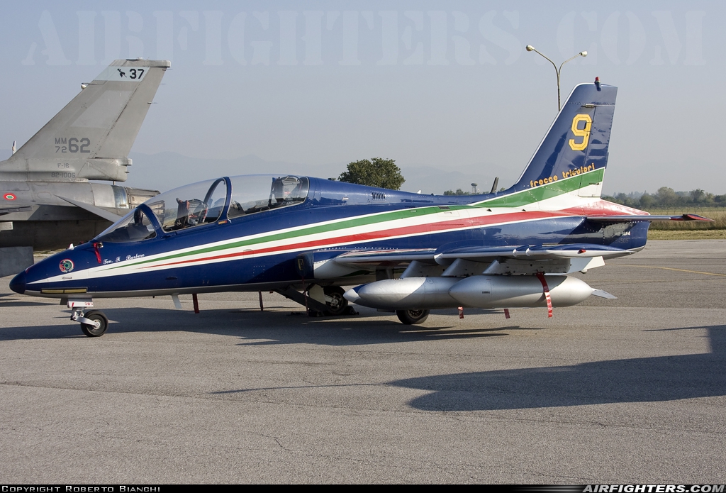 Italy - Air Force Aermacchi MB-339PAN MM54505 at Ghedi (- Tenente Luigi Olivari) (LIPL), Italy