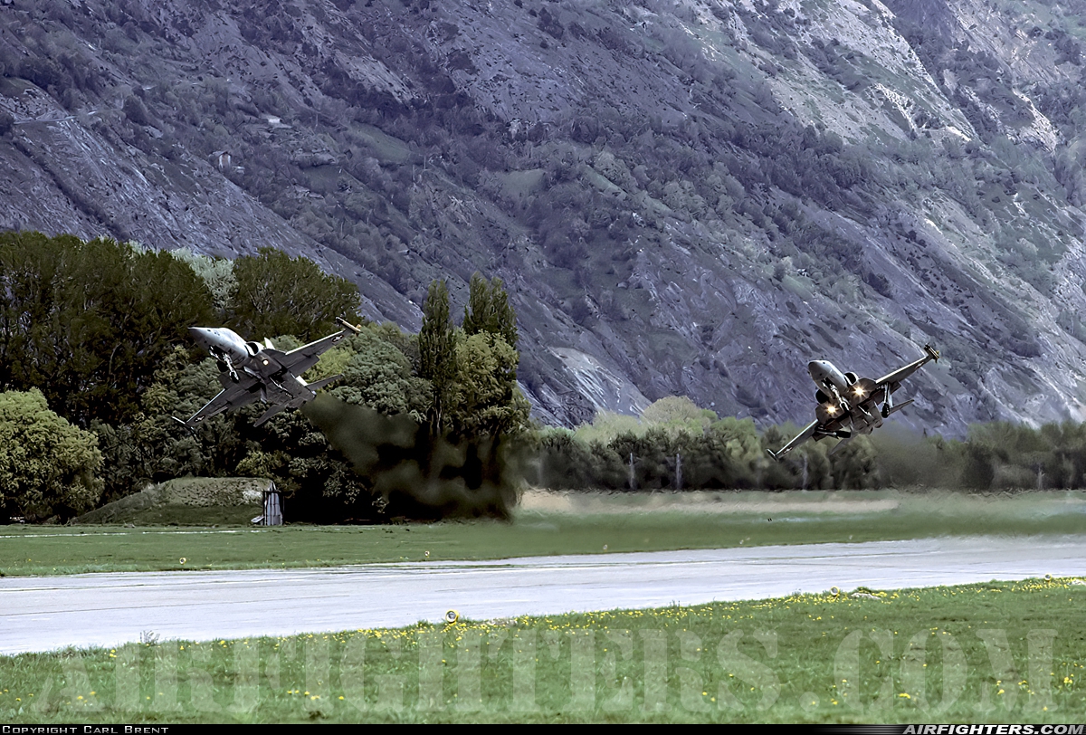 Switzerland - Air Force Northrop F-5E Tiger II J-3037 at Turtman (LSMJ), Switzerland