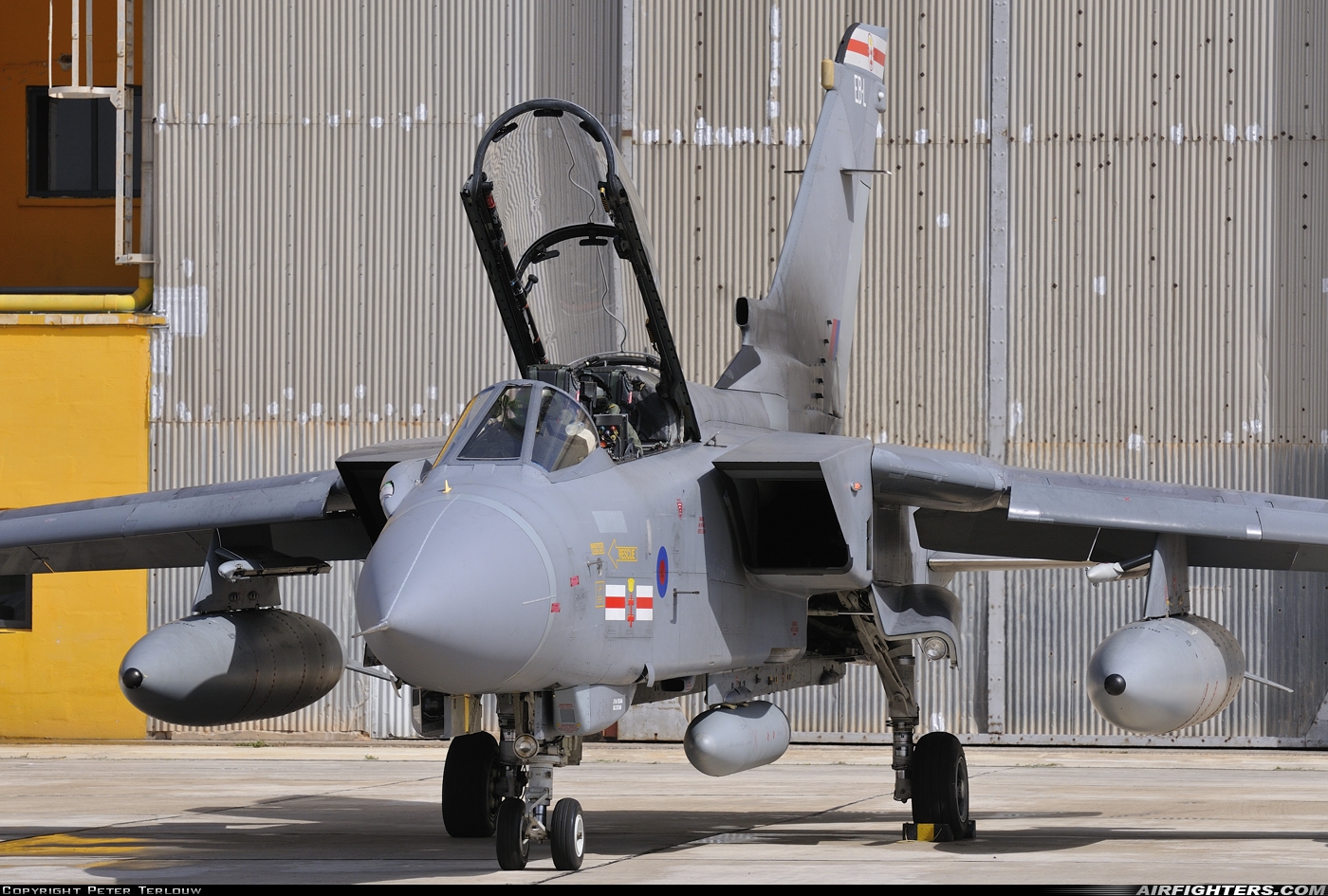 UK - Air Force Panavia Tornado GR4 ZA611 at Luqa - Malta International (MLA / LMML), Malta
