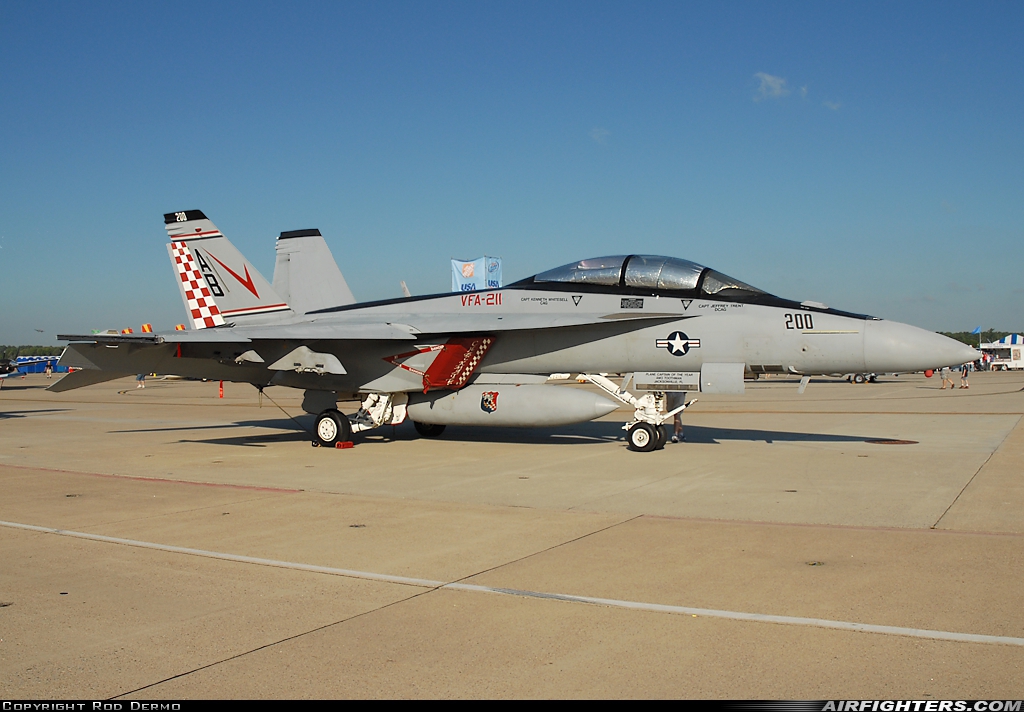 USA - Navy Boeing F/A-18F Super Hornet 166805 at Virginia Beach - Oceana NAS / Apollo Soucek Field (NTU / KNTU), USA