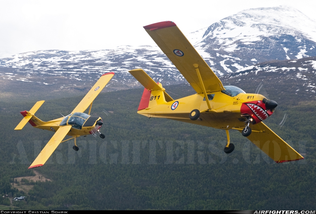 Norway - Air Force Saab MFI T-17 Supporter 811 at In Flight, Norway