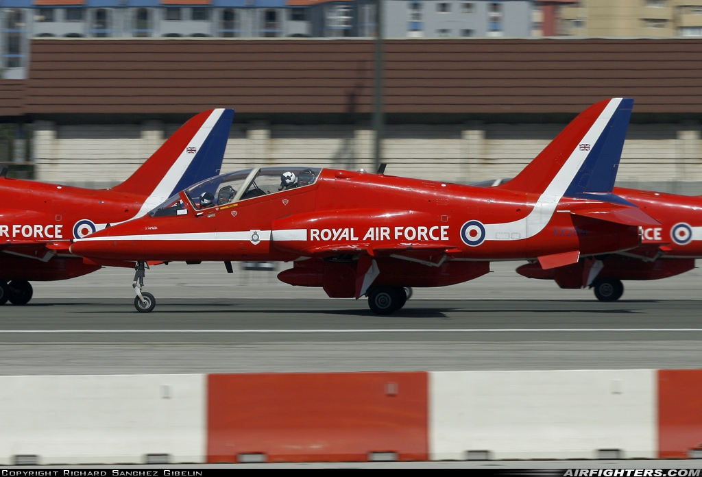 UK - Air Force British Aerospace Hawk T.1 XX264 at Gibraltar - North Front (GIB / LXGB), Gibraltar