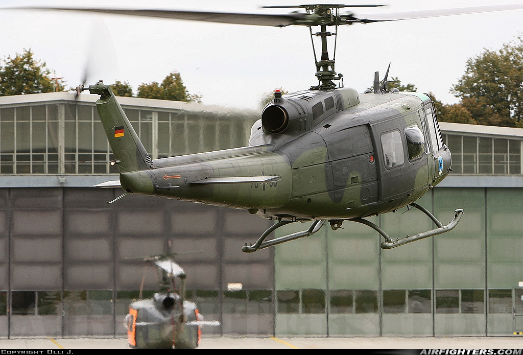 Germany - Air Force Bell UH-1D Iroquois (205) 70+96 at Landsberg-Penzing (ETSA), Germany