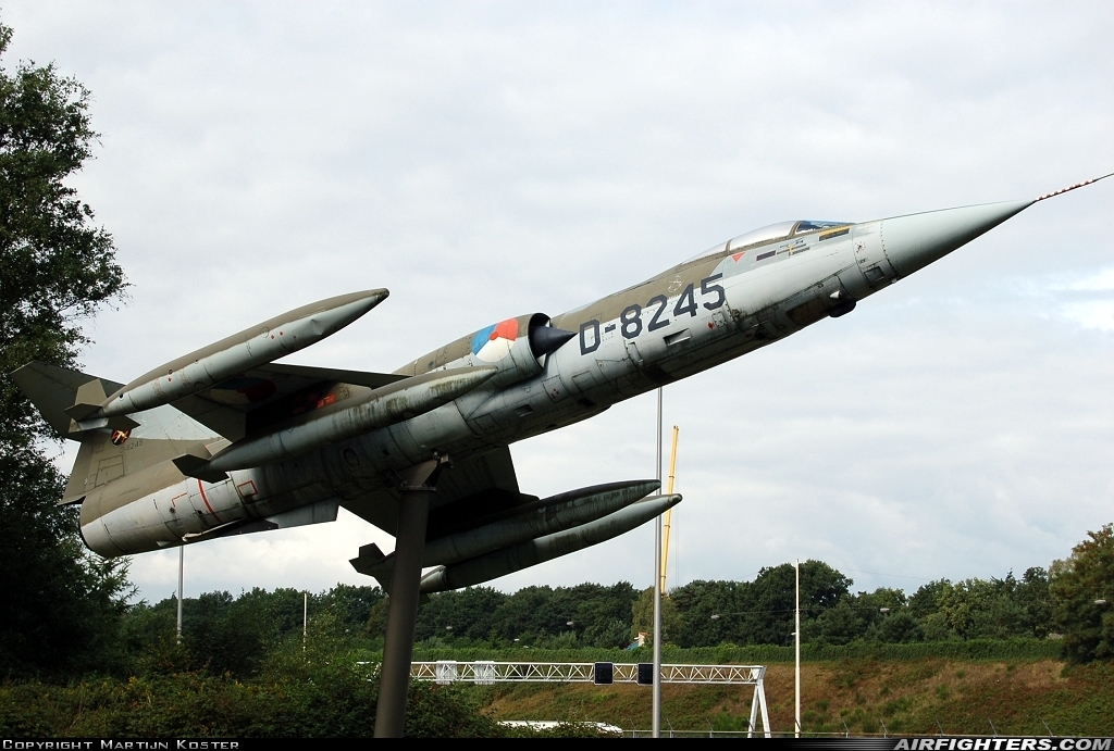 Netherlands - Air Force Lockheed F-104G Starfighter D-8245 at Off-Airport - Kamp Zeist, Netherlands