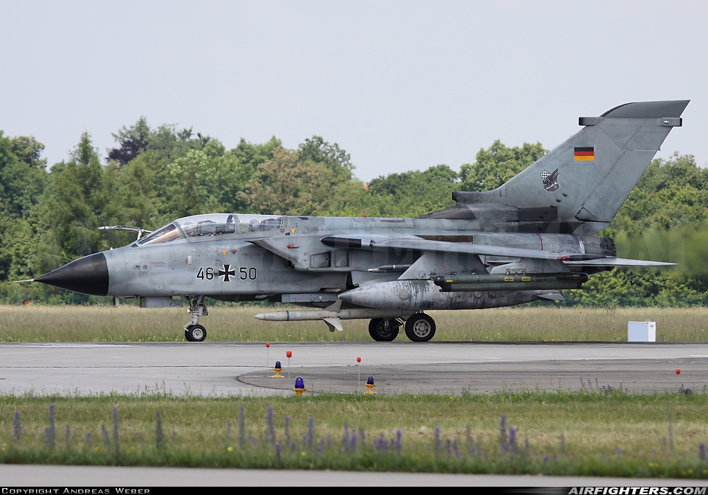 Germany - Air Force Panavia Tornado ECR 46+50 at Lechfeld (ETSL), Germany
