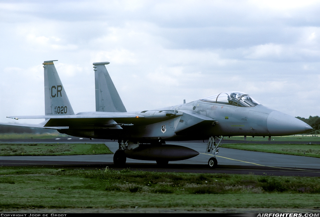 USA - Air Force McDonnell Douglas F-15C Eagle 79-0020 at Utrecht - Soesterberg (UTC / EHSB), Netherlands