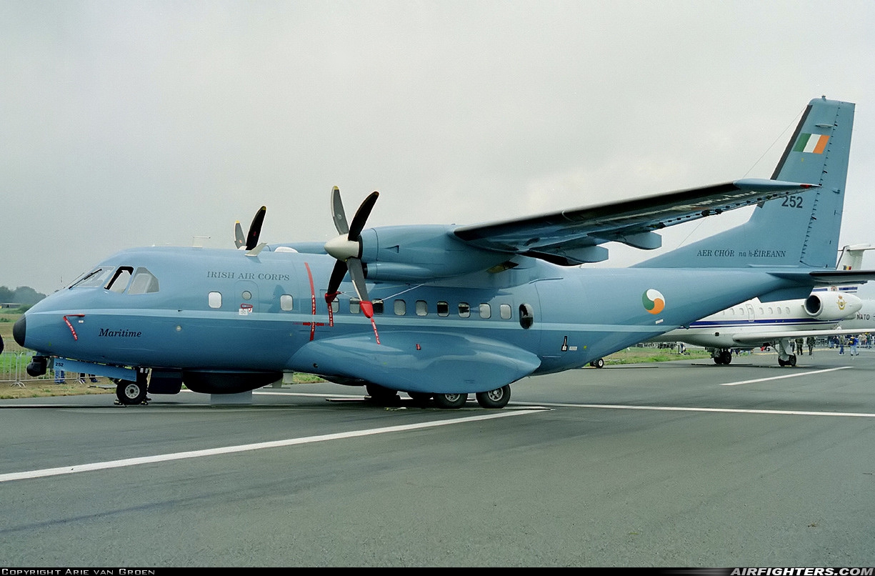 Ireland - Air Force CASA CN235M-100 252 at Beauvechain (EBBE), Belgium