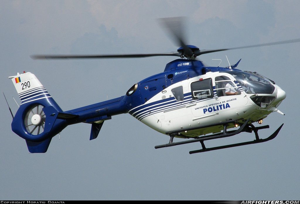 Romania - Government Eurocopter EC-135P2 290 at Brasov - Ghimbav (LRBG), Romania