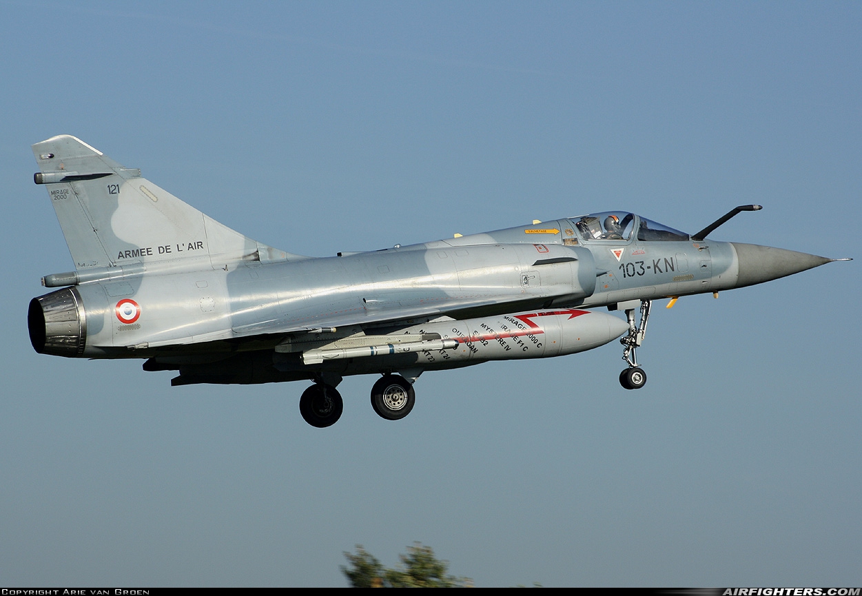 France - Air Force Dassault Mirage 2000C 121 at Uden - Volkel (UDE / EHVK), Netherlands
