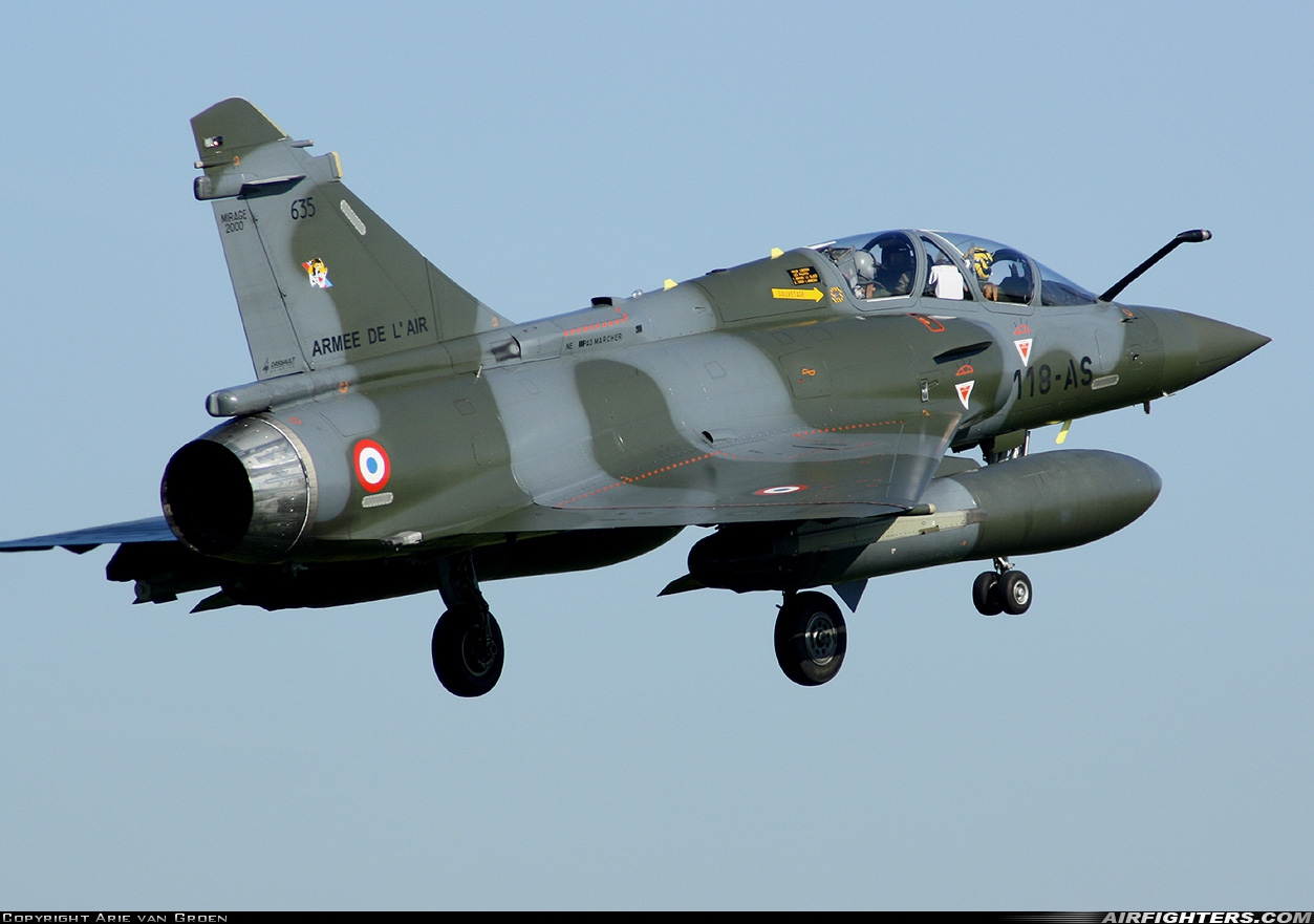 France - Air Force Dassault Mirage 2000D 635 at Uden - Volkel (UDE / EHVK), Netherlands
