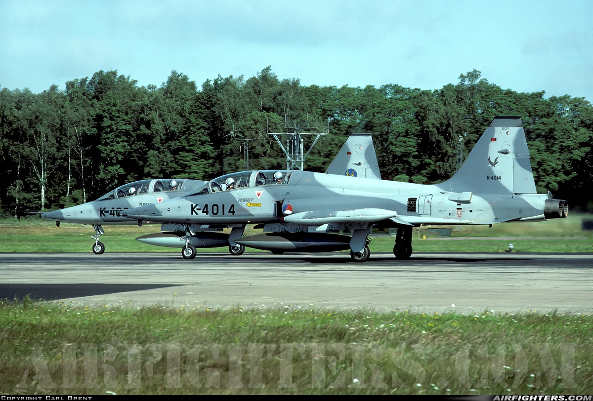 Netherlands - Air Force Canadair NF-5B (CL-226) K-4014 at Enschede - Twenthe (ENS / EHTW), Netherlands