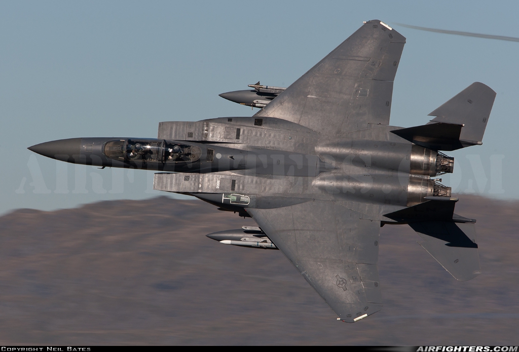 USA - Air Force McDonnell Douglas F-15E Strike Eagle 91-0602 at Off-Airport - Machynlleth Loop Area, UK