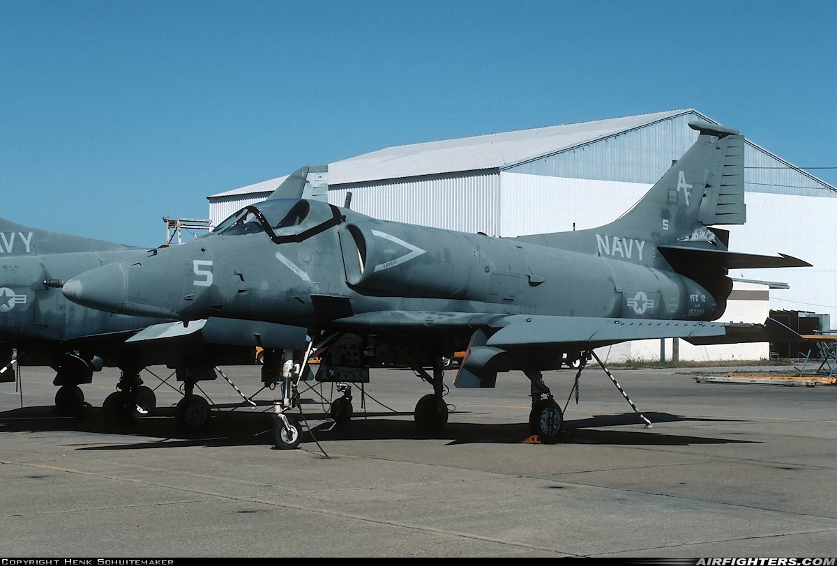 USA - Navy Douglas A-4F Skyhawk 155009 at Virginia Beach - Oceana NAS / Apollo Soucek Field (NTU / KNTU), USA