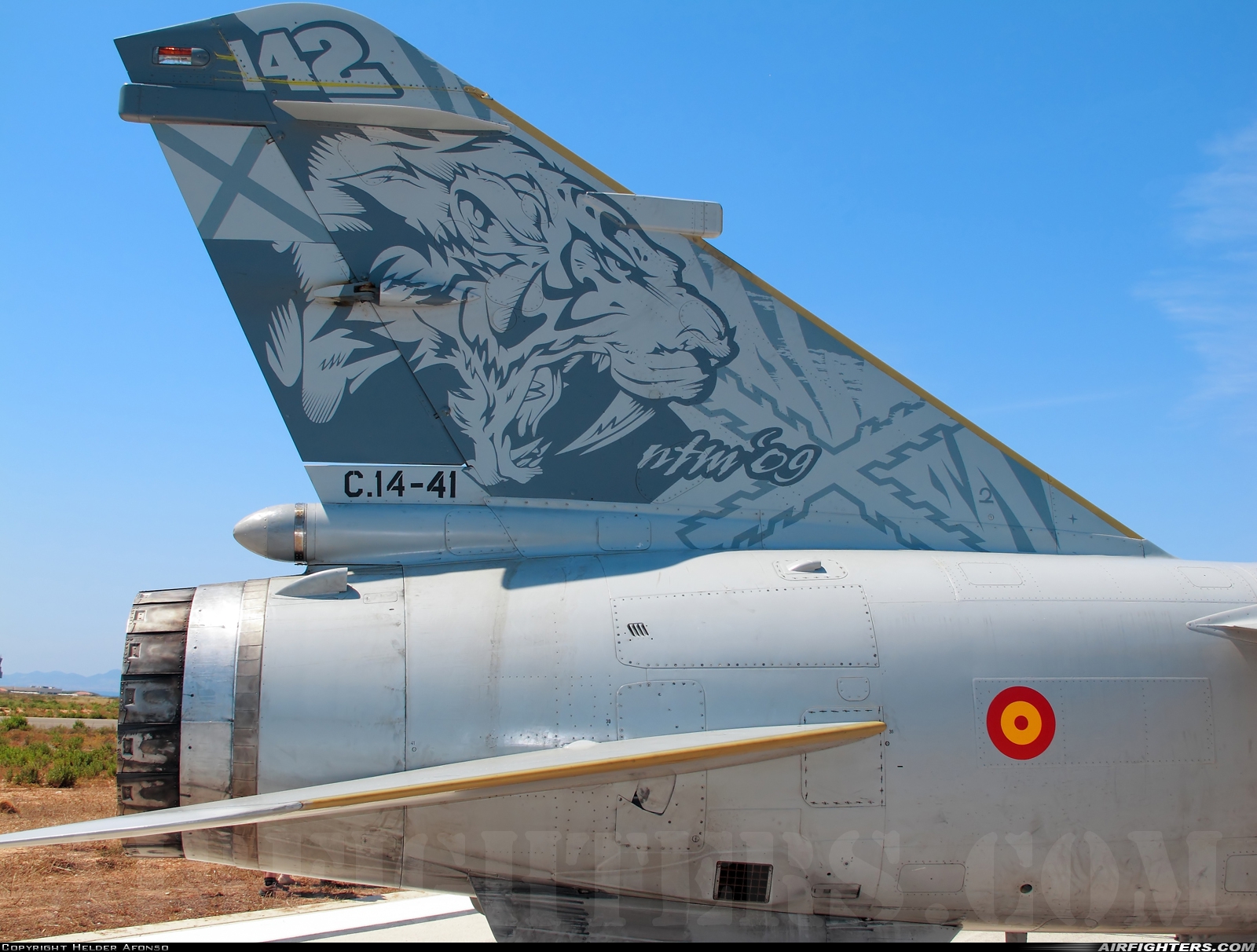 Spain - Air Force Dassault Mirage F1M C.14-41 at Murcia - San Javier (MJV / LELC), Spain
