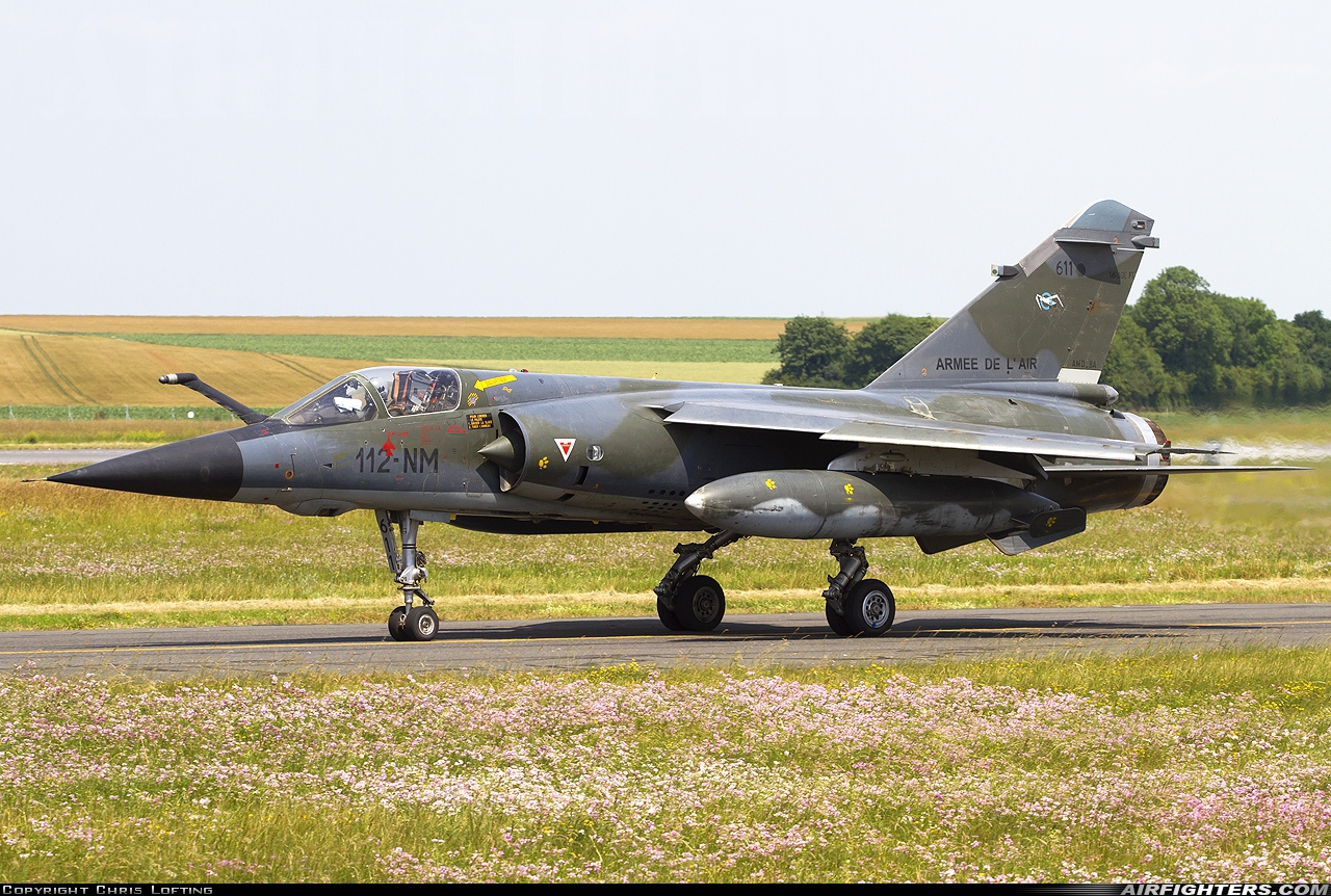 France - Air Force Dassault Mirage F1CR 611 at Reims - Champagne (RHE / LFSR), France