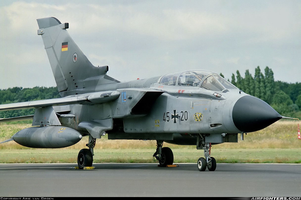 Germany - Air Force Panavia Tornado IDS 45+20 at Kleine Brogel (EBBL), Belgium