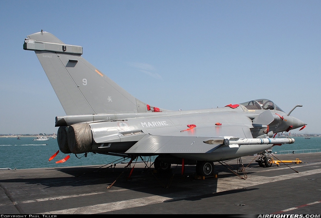 France - Navy Dassault Rafale M 9 at Off-Airport - Portsmouth, UK