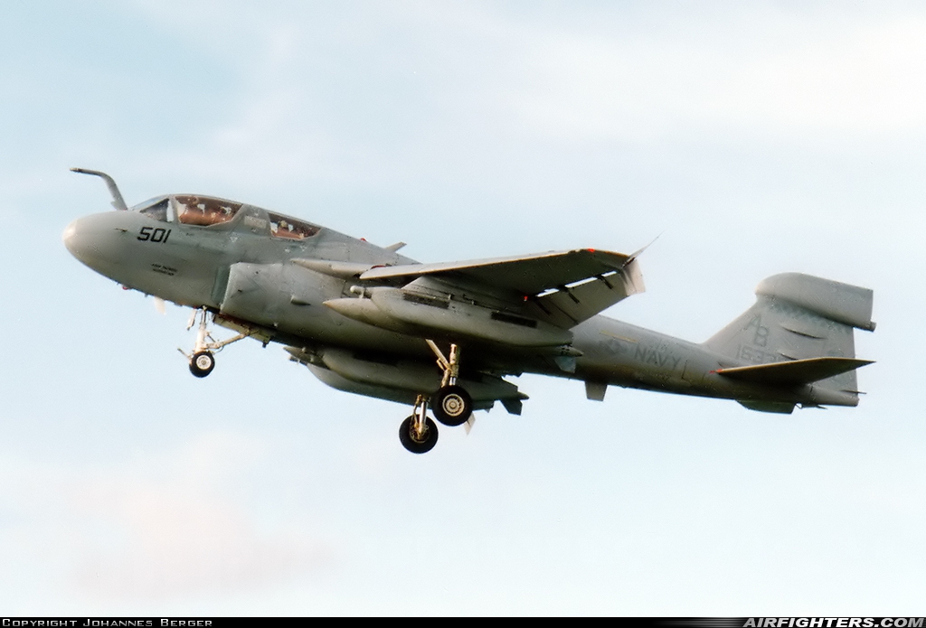 USA - Navy Grumman EA-6B Prowler (G-128) 163395 at Leeuwarden (LWR / EHLW), Netherlands