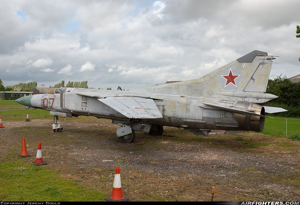 Russia - Air Force Mikoyan-Gurevich MiG-23ML 024003607 at Winthorpe, UK