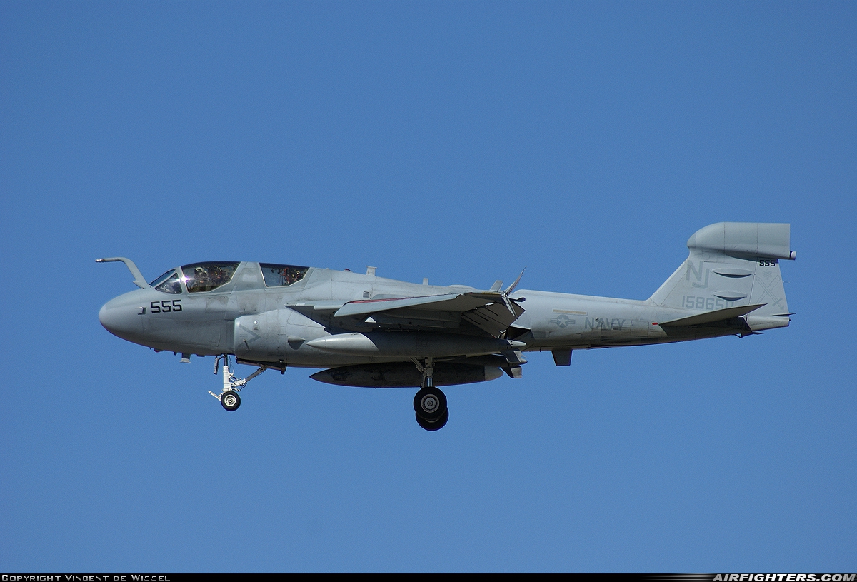 USA - Navy Grumman EA-6B Prowler (G-128) 158650 at El Centro - NAF (NJK / KNJK), USA