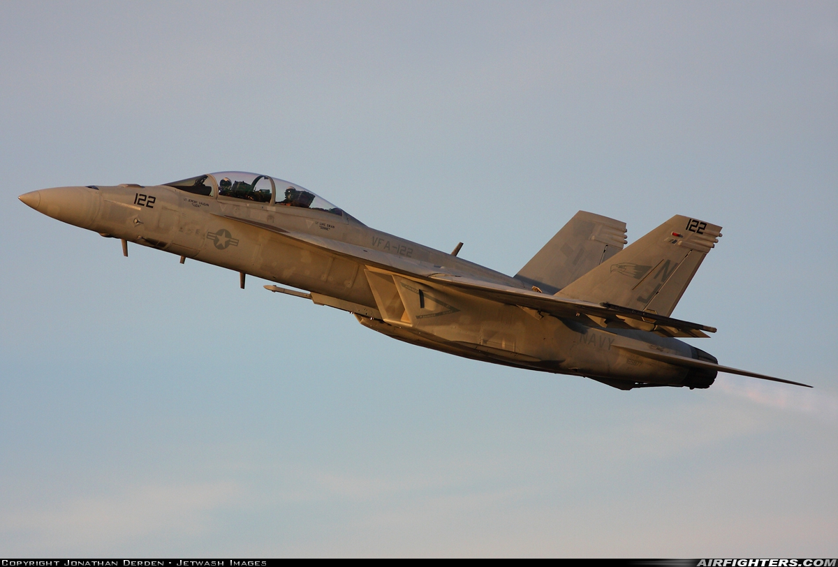 USA - Navy Boeing F/A-18F Super Hornet 165877 at Jacksonville - NAS Towers Field (NIP / KNIP), USA