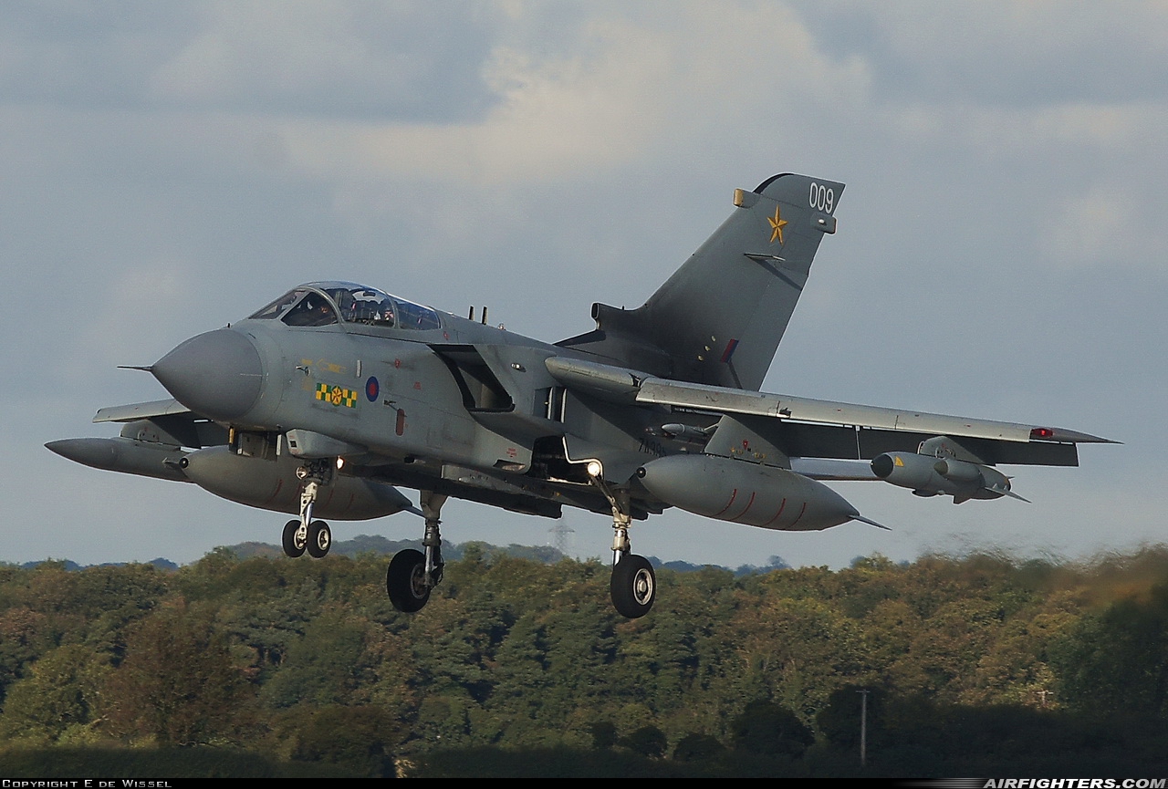 UK - Air Force Panavia Tornado GR4A ZA395 at Marham (King's Lynn -) (KNF / EGYM), UK