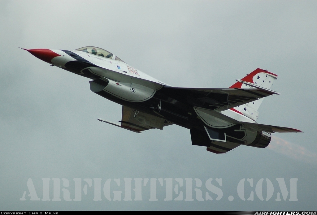 USA - Air Force General Dynamics F-16C Fighting Falcon 86-0281 at Fairford (FFD / EGVA), UK