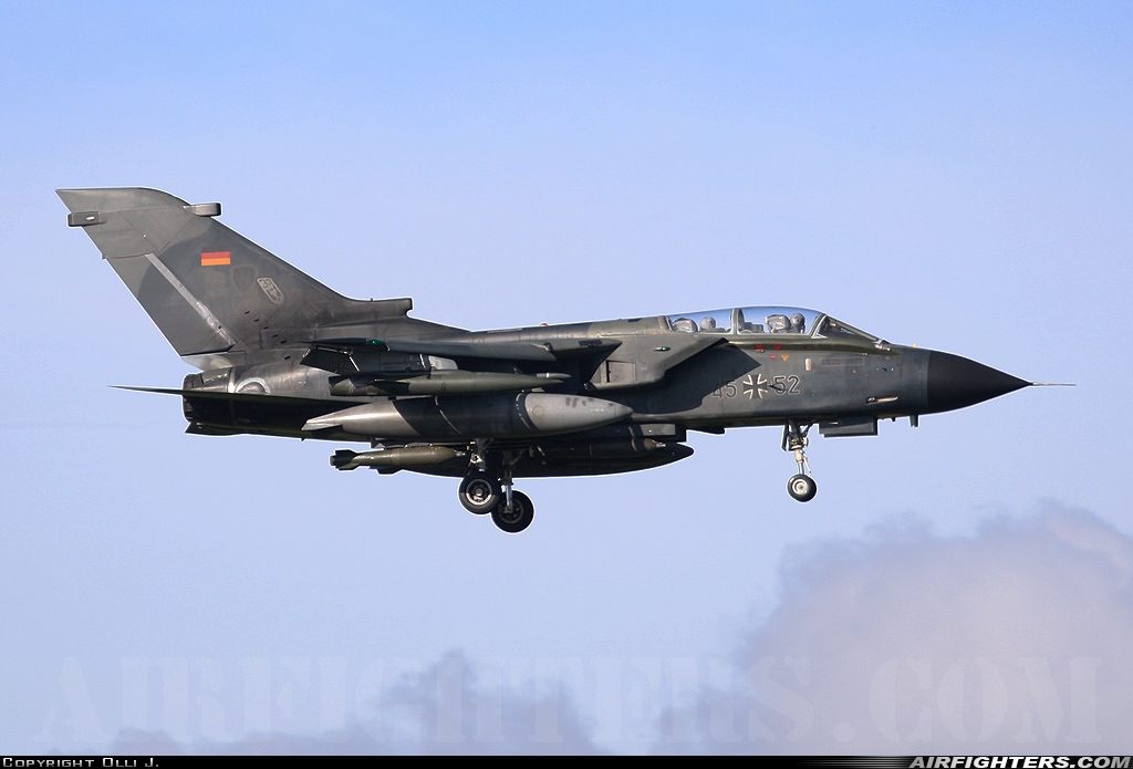Germany - Navy Panavia Tornado IDS 45+52 at Buchel (ETSB), Germany