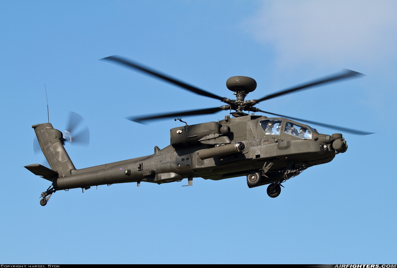 UK - Army Westland Apache AH1 (WAH-64D) ZJ173 at Lyneham (LYE / EGDL), UK