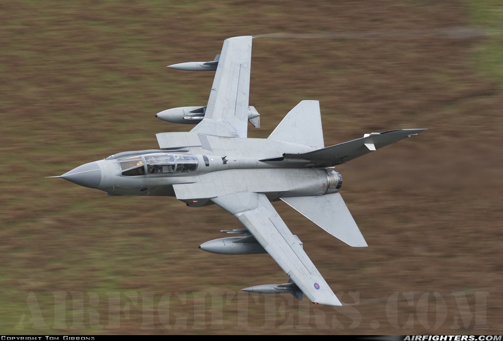 UK - Air Force Panavia Tornado GR4(T) ZA549 at Off-Airport - Machynlleth Loop Area, UK