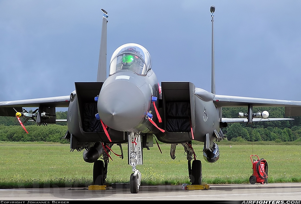 USA - Air Force McDonnell Douglas F-15E Strike Eagle 97-0221 at Uden - Volkel (UDE / EHVK), Netherlands